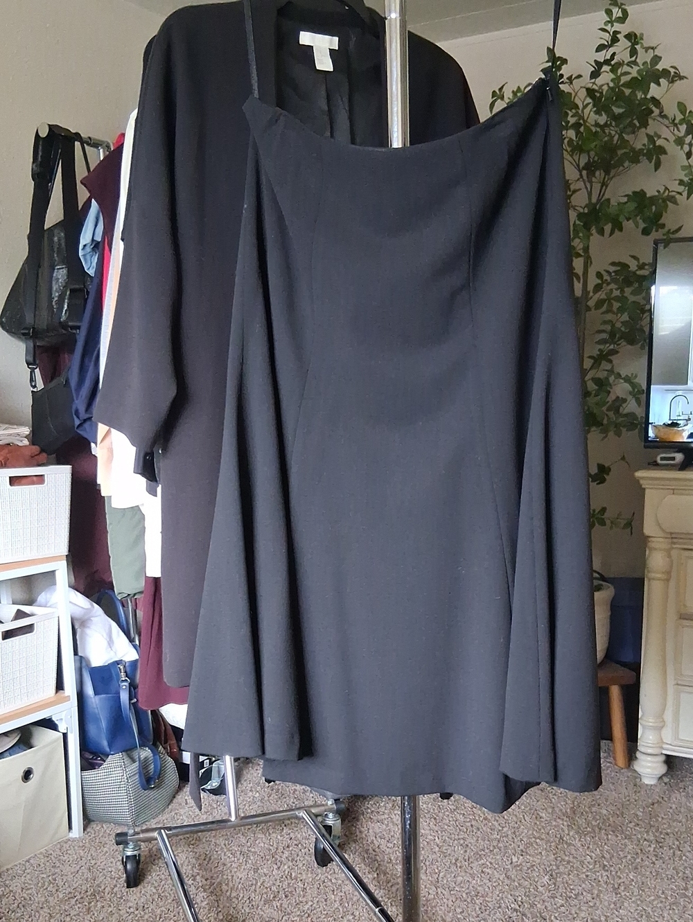 Ralph Lauren Black A-Line Skirt